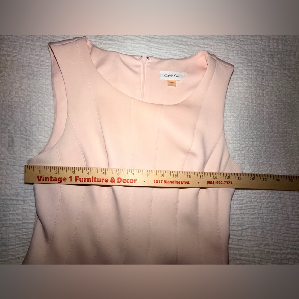 Calvin Klein Blush Midi Dress - Picture 11 of 12